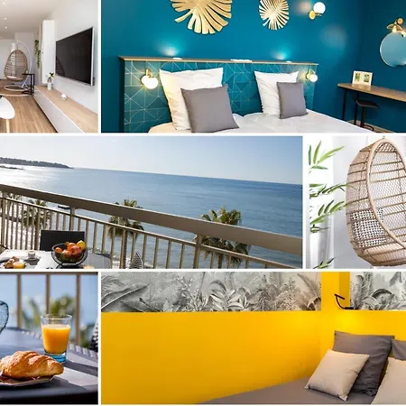 Vue Panoramique, Clim, Balcon Et Plages Apartment Antibes