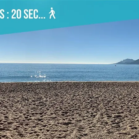 Vue Panoramique, Clim, Balcon Et Plages Apartment