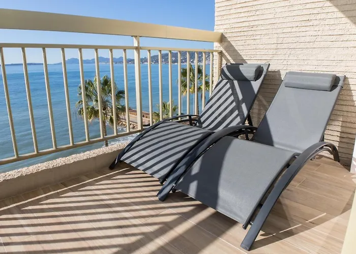 Vue Panoramique, Clim, Balcon Et Plages Διαμέρισμα Αντίμπ