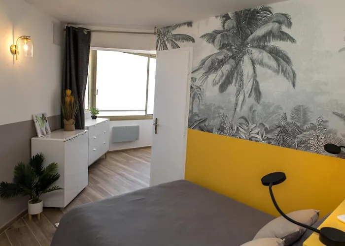 Vue Panoramique, Clim, Balcon Et Plages Apartment