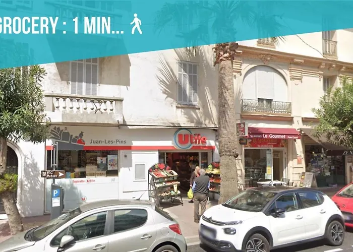 Apartment Vue Panoramique, Clim, Balcon Et Plages Antibes